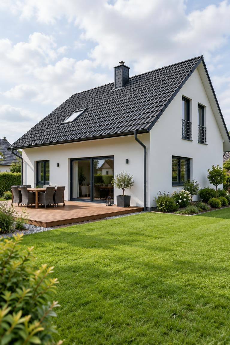 Einfamilienhaus mit Garten